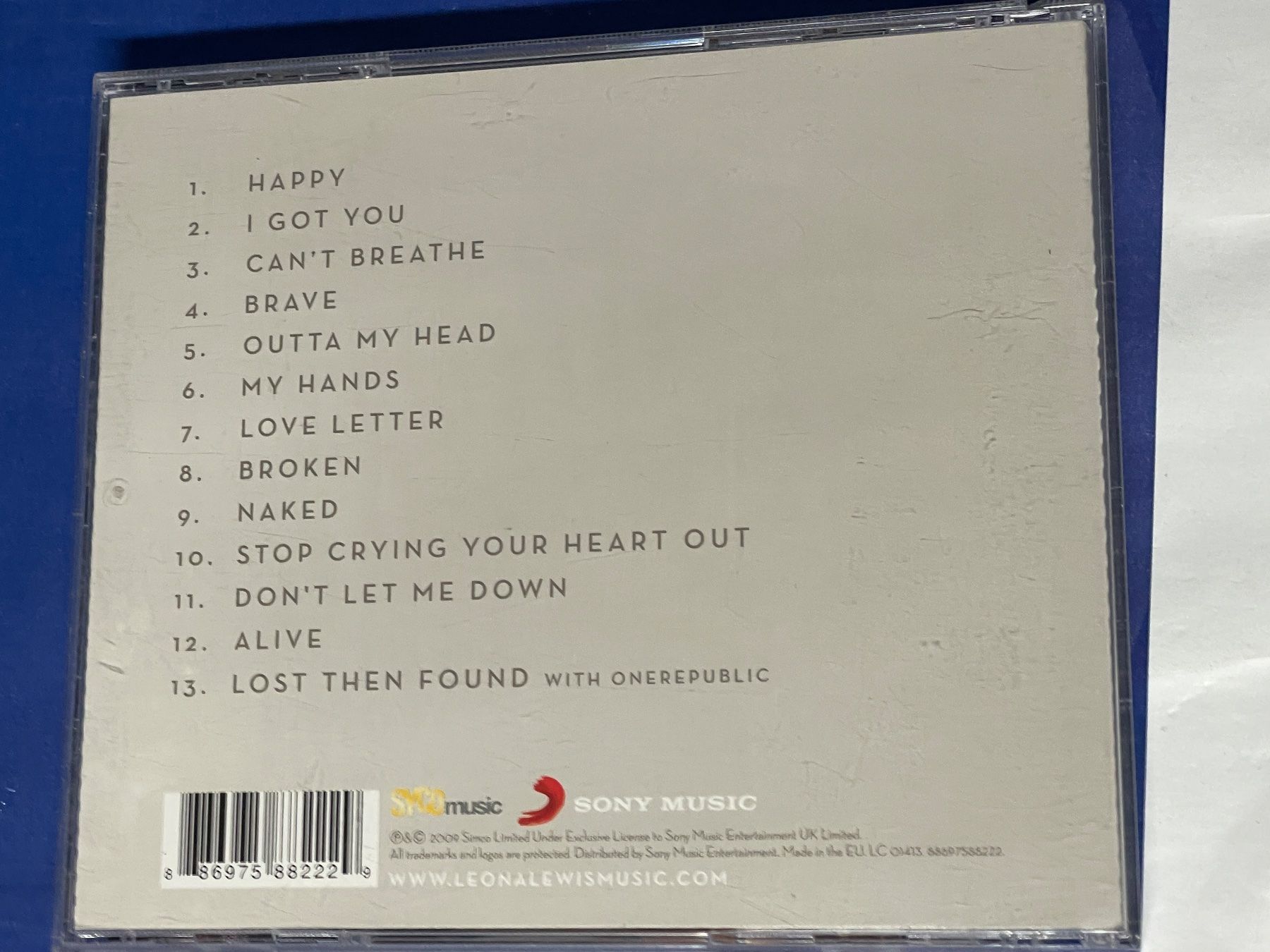 CD: Leona Lewis – Usato da Muri b. Bern venduto da AdidasCollector 2