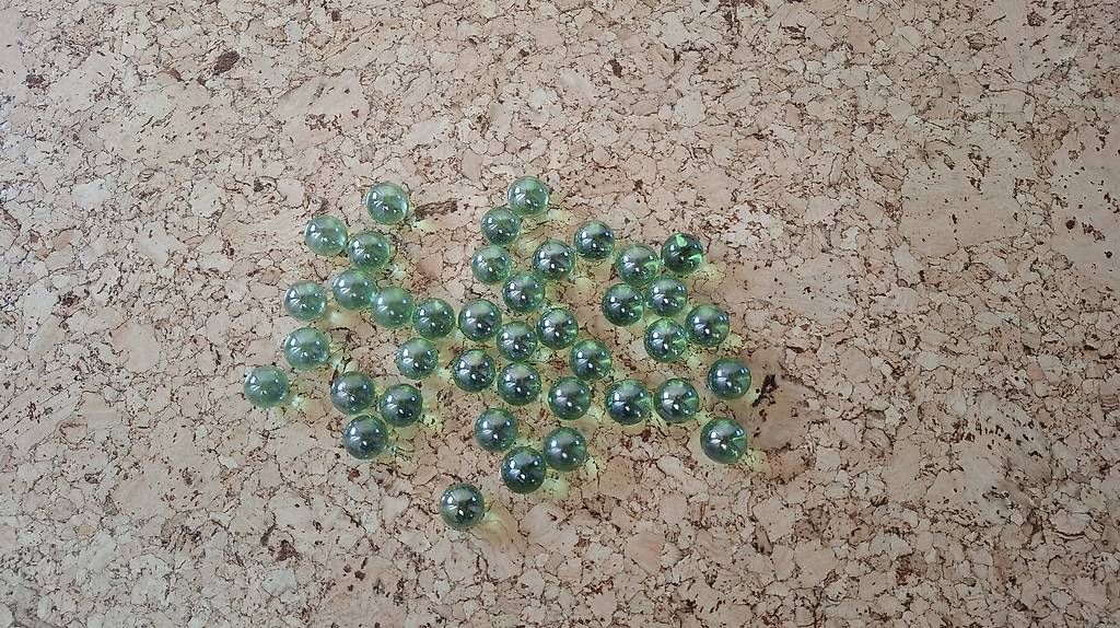 Billes: 40 Stück Glasmurmeln, "Chluure" – D'occasion à Wetzikon ZH par raegenmoli