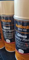 Halfordsspraydose Beige Glanz, 400ml, Neu, 3 Stk