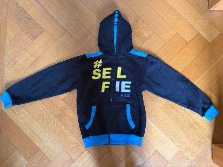 A2Z Traineranzug Set Hoodie & Hose Schwarz Gr. 146/152 (11-1