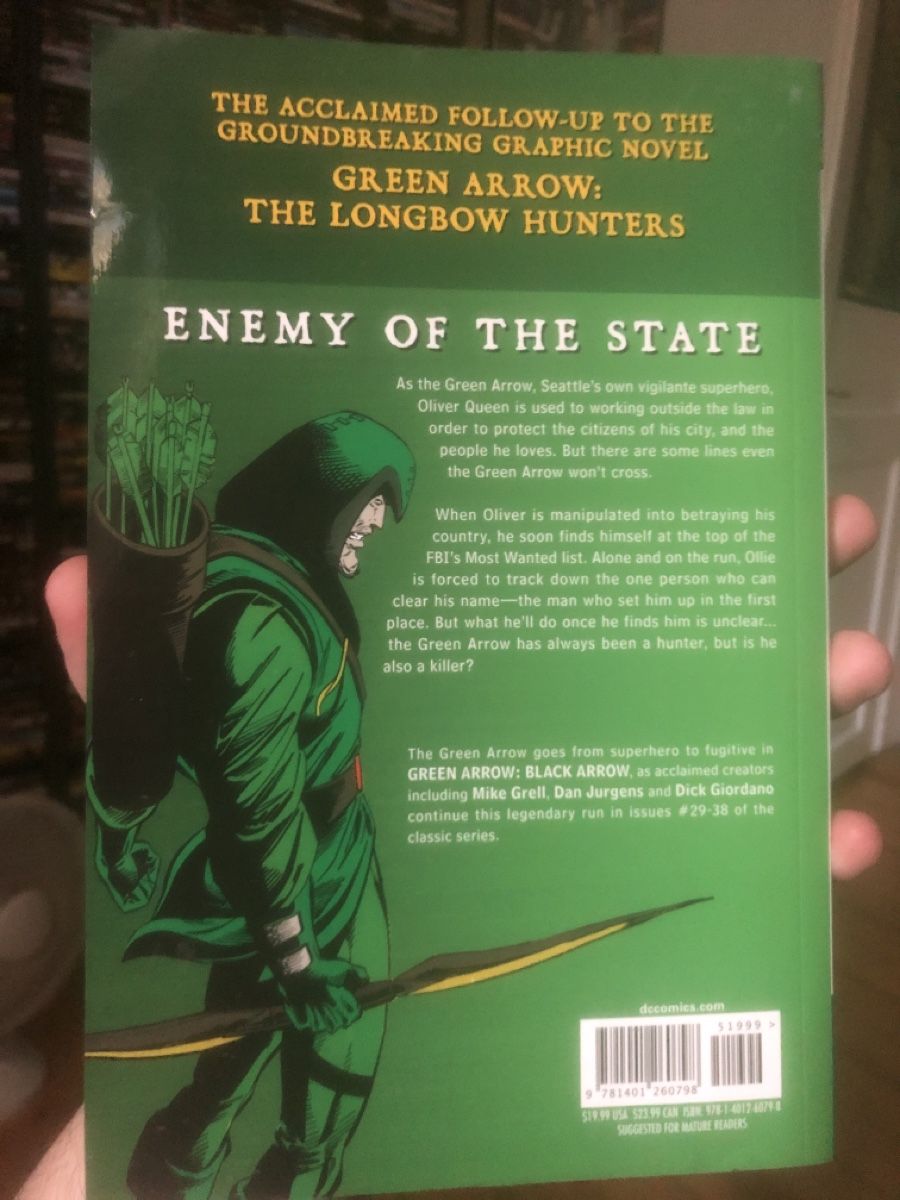 Fumetti: Green Arrow - Black Arrow - Trade Paperback  – Nuovo (secondo la descrizione) da Lausanne venduto da fransadpop 1