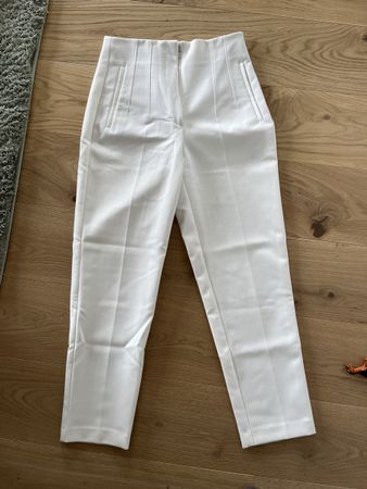 Damen Hose Zara Weiss Grösse S neuwertig
