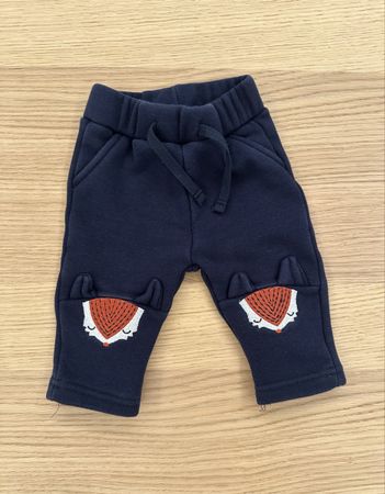 Gefütterte Hose dunkelblau für 6 Monate