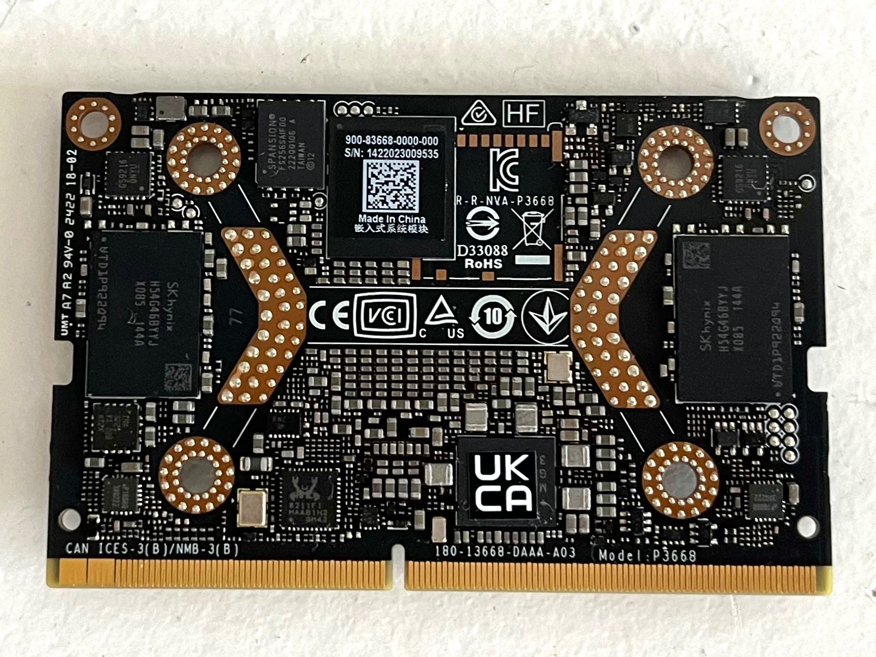 Nvidia PC: Nvidia Jetson Xavier NX 8gb emmc – Usato da Pully venduto da gty_5t6r 1
