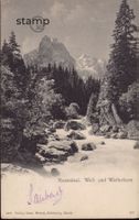 1905 AK Rosenlaui _ Well- und Wetterhorn