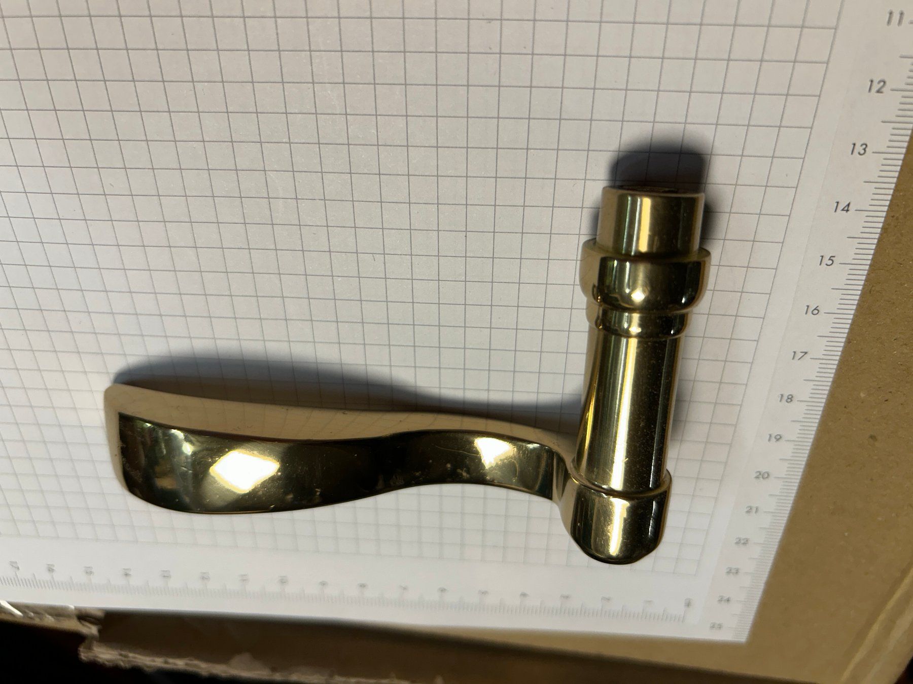 Hoppe Ferramenta: Türdrücker links Messing – Usato da hägendorf venduto da hsh4614 1