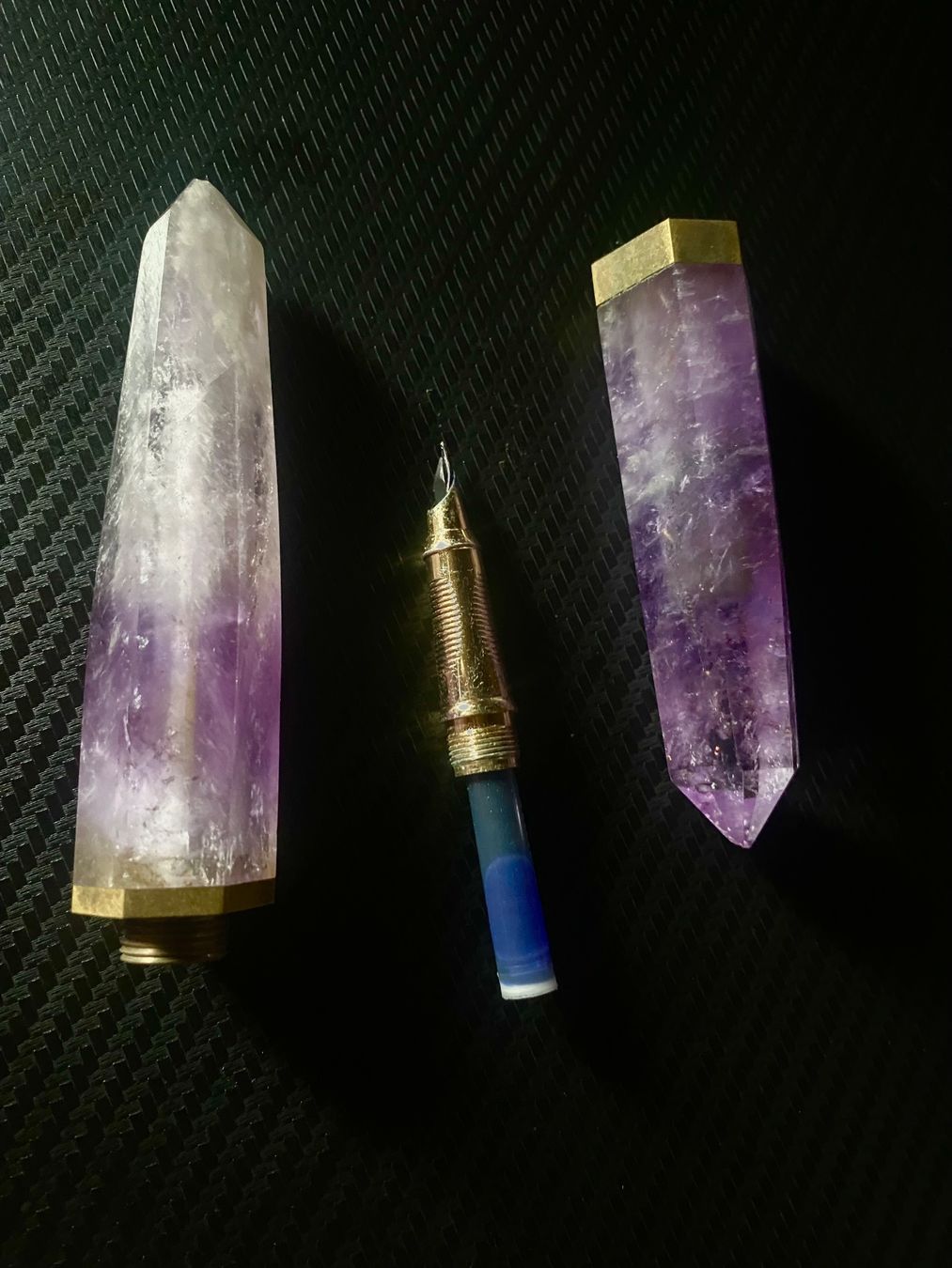 Mineralien & Heilsteine: Plume en Améthyste 18 cm – Gebraucht aus Ecublens VD von Max_b5fw 1