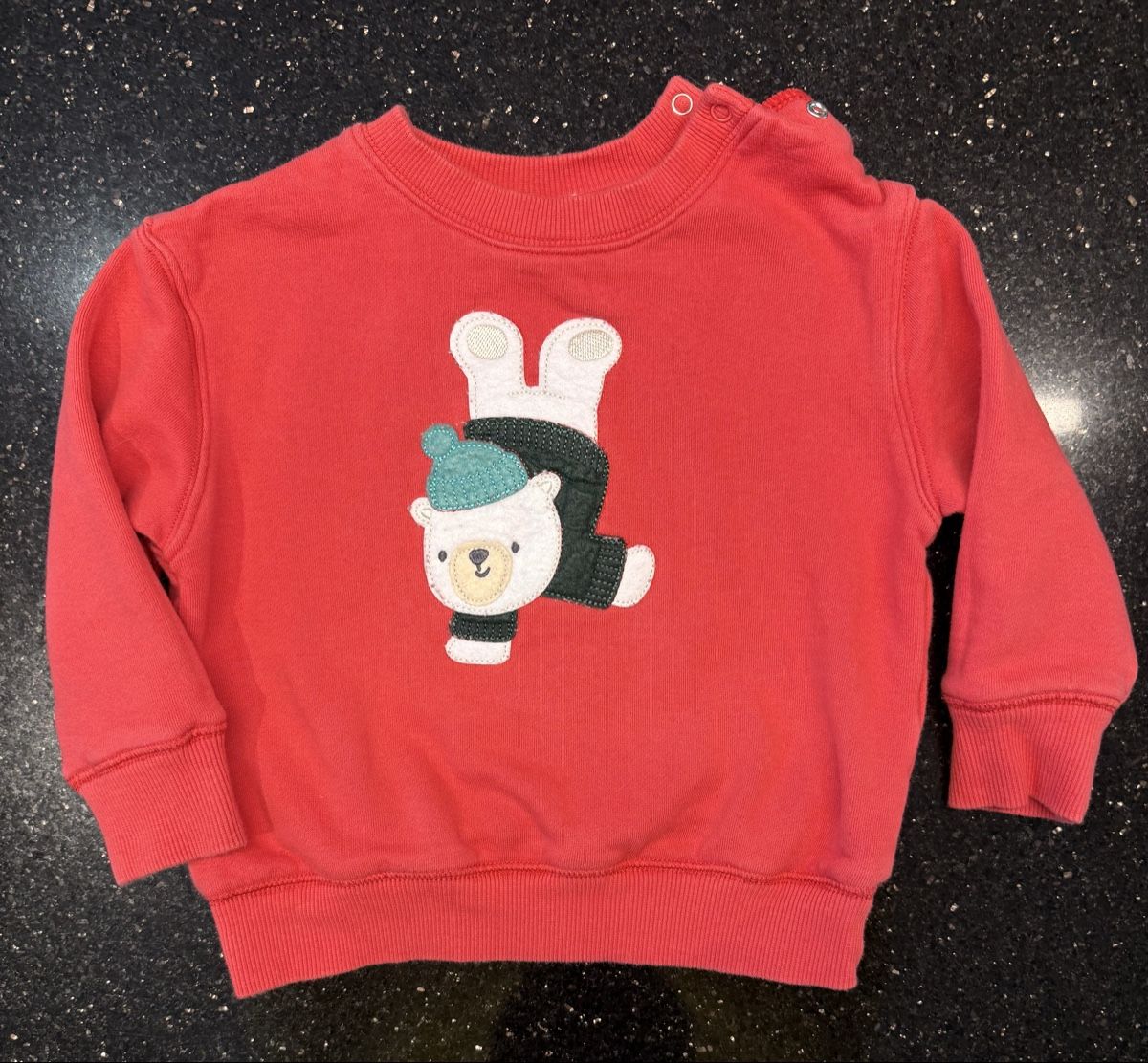 Maglioni & Felpe: Pullover Von Smile, Gr. 86/92, Bär mit Mütze, Top! – Usato da Lyss venduto da Sibella56