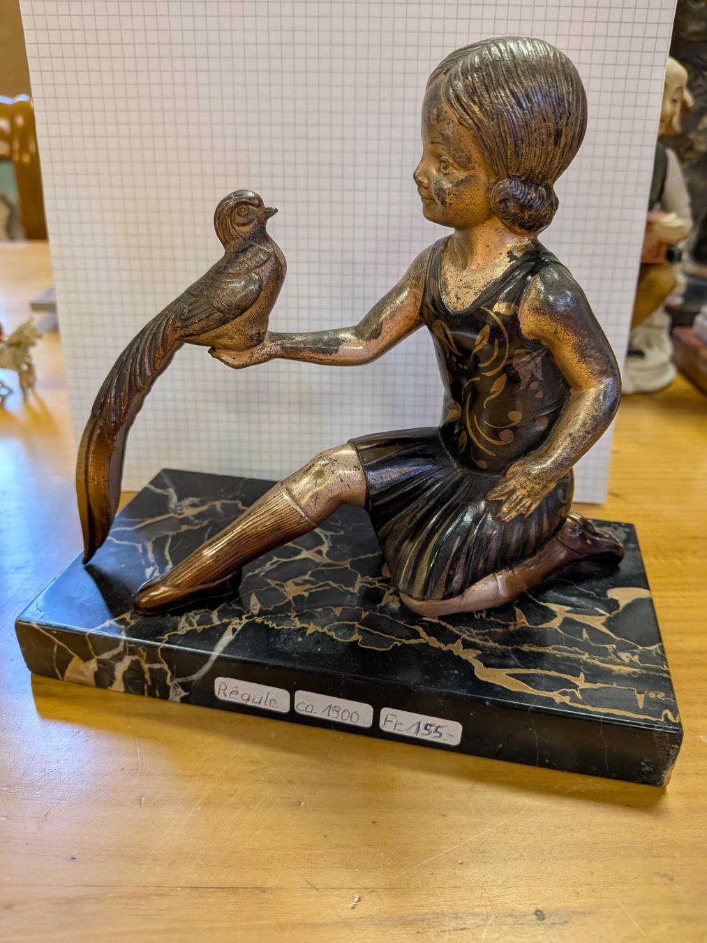 Skulpturen & Statuen: Art-Deco Skulptur – Gebraucht aus Schönenwerd von kybi