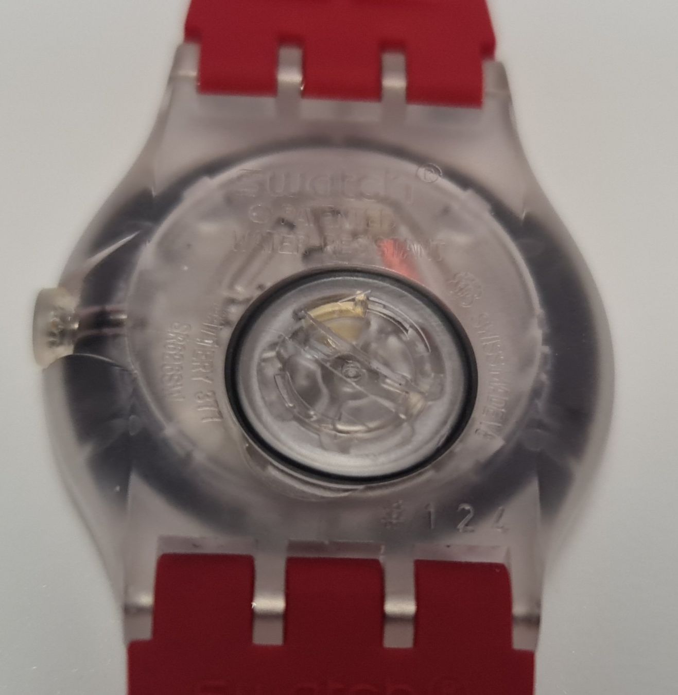 Swatch Orologi: Swatch ⌚125 JAHRE RUBY TOUCH - SUJK701 – Usato da Eschenbach SG venduto da Piratenschatz 3
