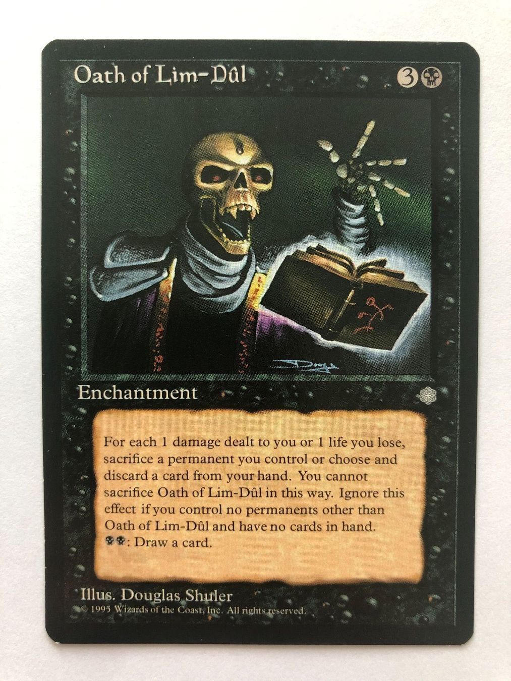 Cartoline: MTG - Oath of Lim-Dûl – Usato da Zürich venduto da T_H_O_M_A_S