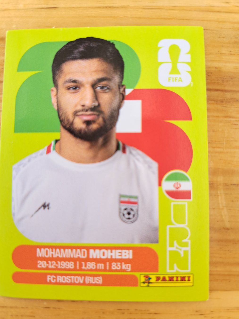 Panini Sammelbilder & Trading cards: Panini FIFA World Cup IRN 16 – Neu (gemäss Beschreibung) aus Waldenburg von Sysilu