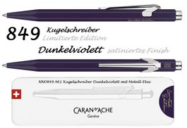 NN0849.461 ** DunkelViolett ** 849 Caran d'Ache ** 849.461