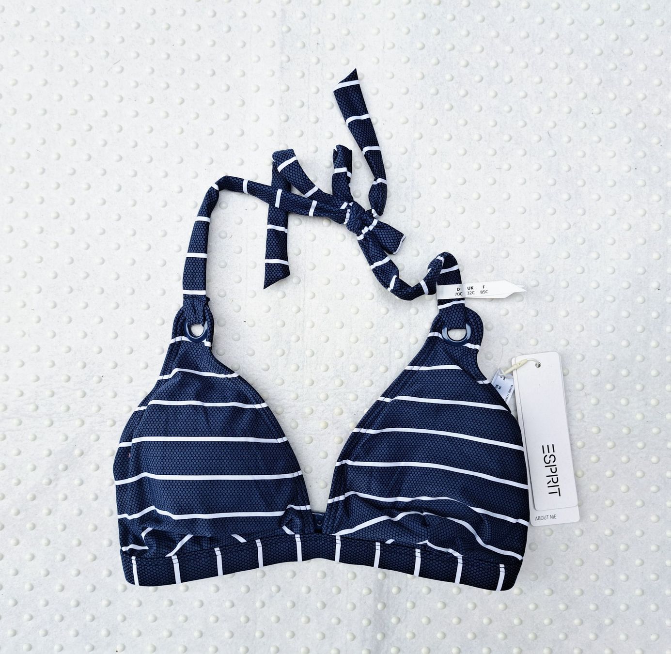 Esprit Costumi da bagno & Bikini: NEU! Toller Bikini Esprit Grau Gr. 70C – Nuovo e nell'imballaggio originale da Gysenstein venduto da joshuas81