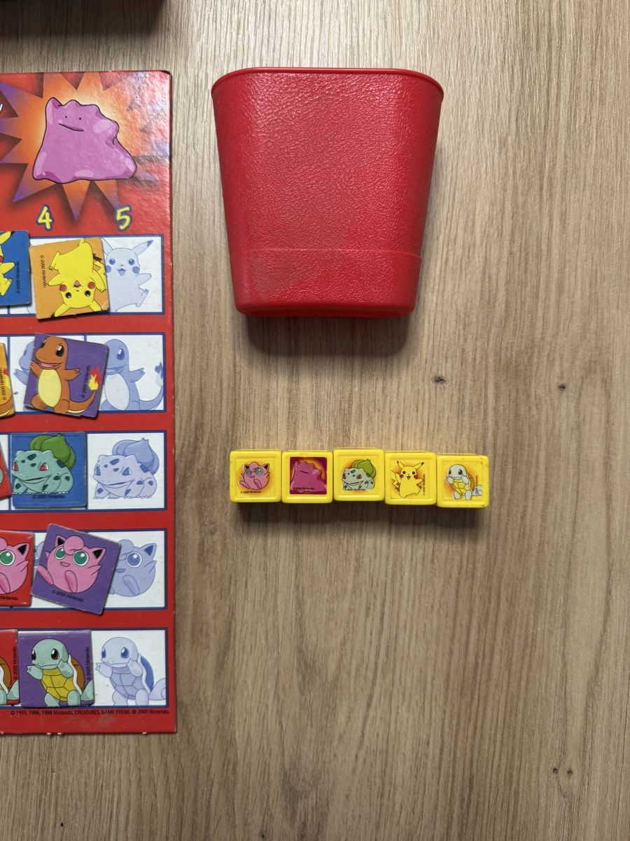 Giochi: Pokemon Yahtzee Junior - MB Spiel - Komplett! – Usato da Biberist venduto da etesummer 6