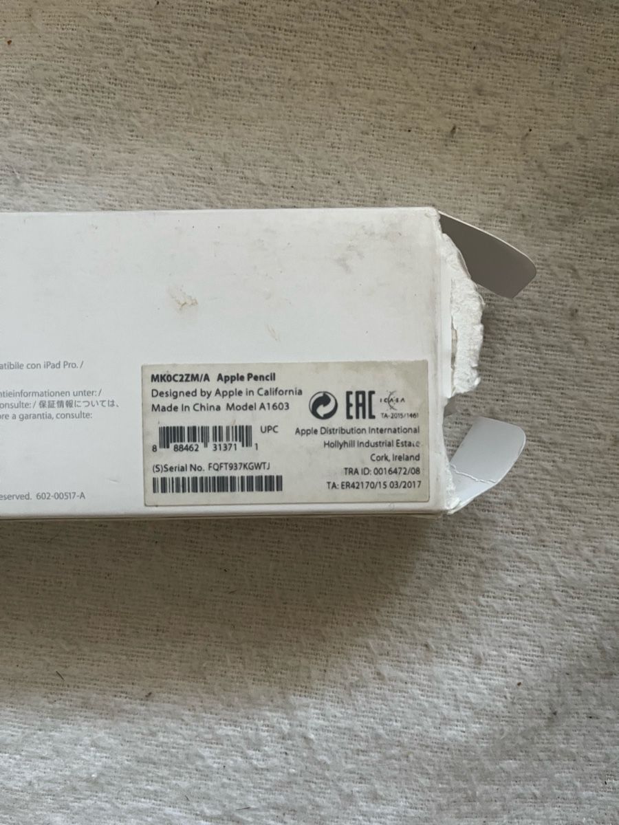 Apple Bleistifte, Farbstifte & Kreide: Apple Pencil (1st generation) – Gebraucht aus Zürich von owe_9j2c 2