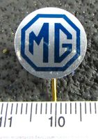 MG AUTO LOGO ABZEICHEN ANSTECKNADEL VINTAGE OLDI