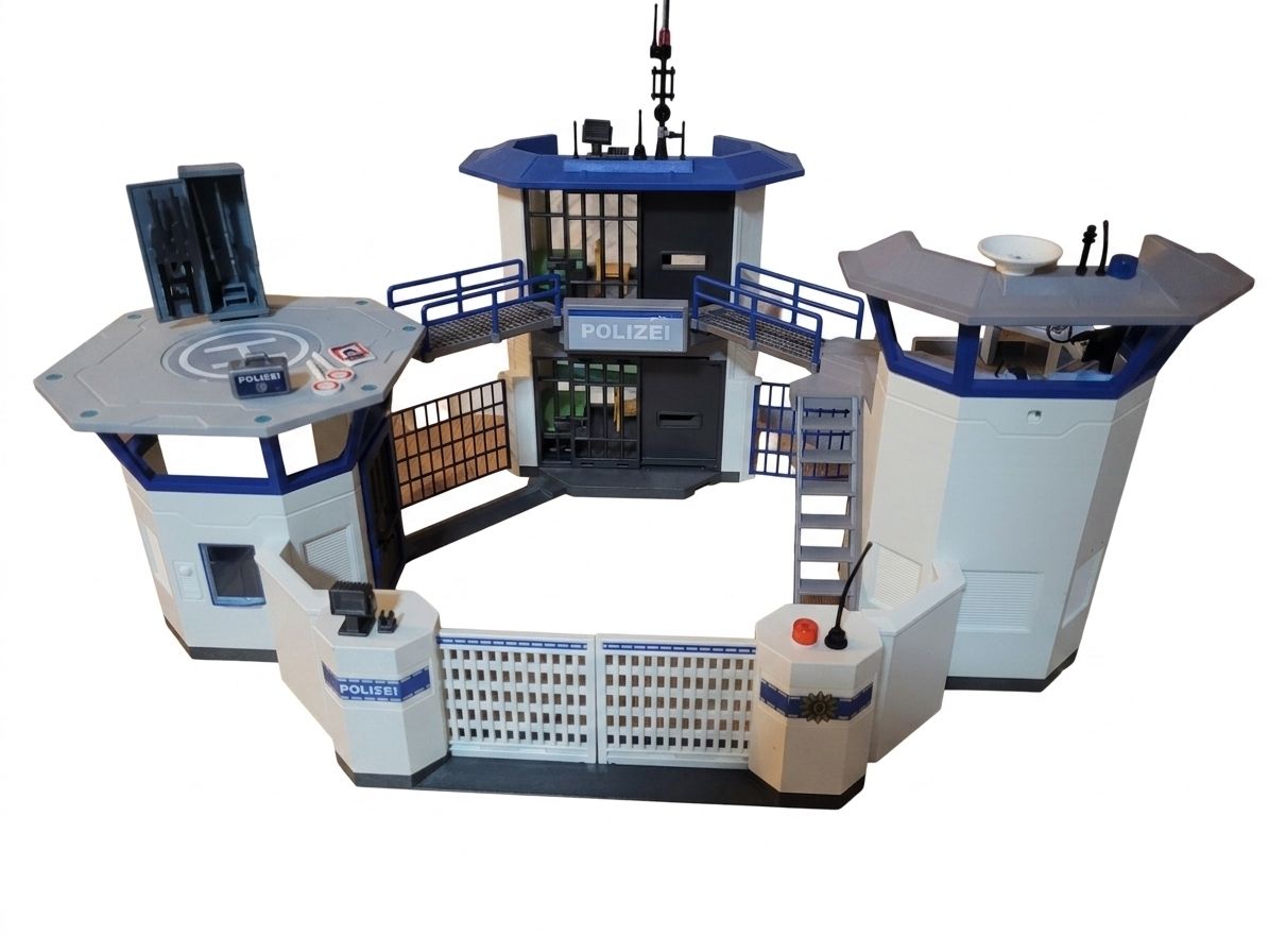 Playmobil Spielzeuge: Playmobil, Polizeistation – Gebraucht aus Gunzwil von Zappelhans 1
