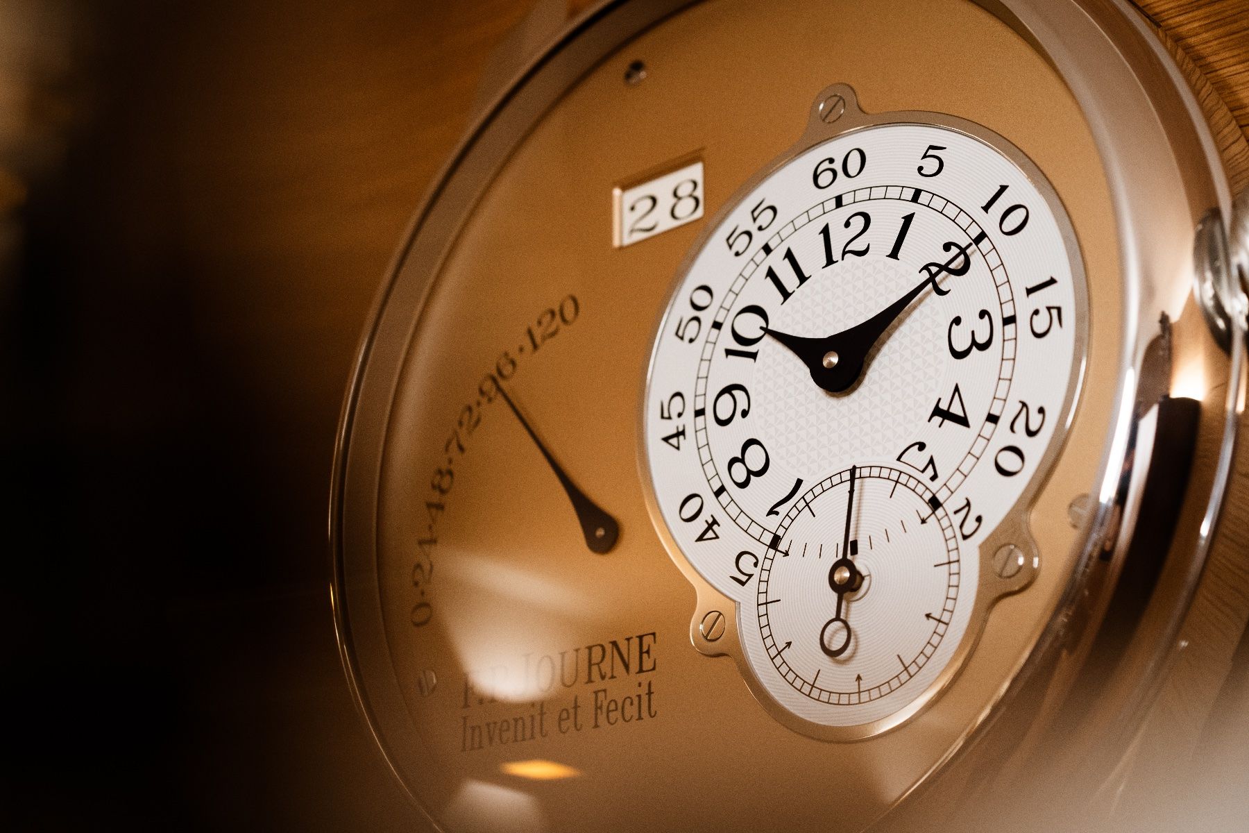 Orologi da terra & Orologi da parete: Wall clock FP Journe OCTA Reserve de marche NOS – Nuovo e nell'imballaggio originale da Genève venduto da aspaklariacollection 3