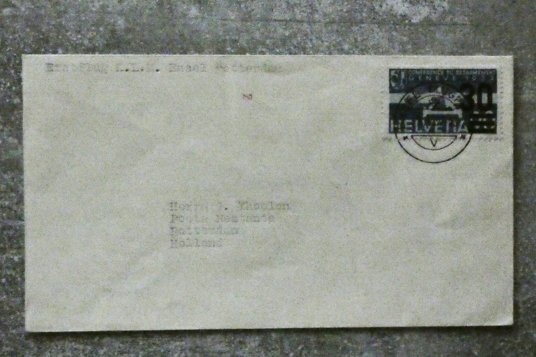 Tutti i francobolli: Reg Flug Basel-Rotterdam 18.IV.39, RF 39.3.e – Usato da Niederglatt ZH venduto da Fischer_stamps