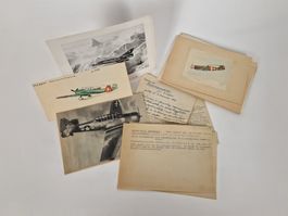17 Bilder von alten Militärflugzeugen mit Infokarten