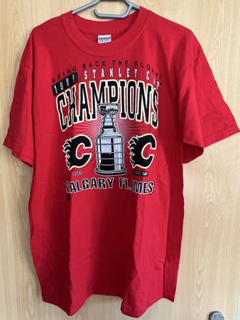 Calgary Flames T-Shirt Gr L neu