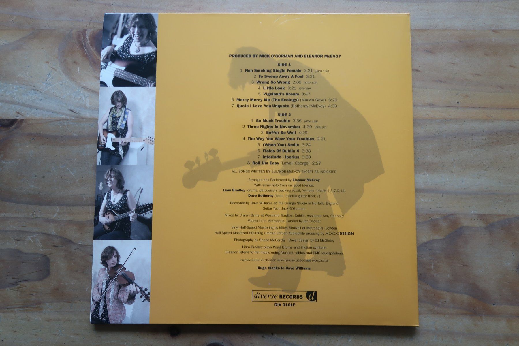 Schallplatten: ELEANOR McEVOY - OUT THERE - VINYL LP – Gebraucht aus Basel von Patiscat 1