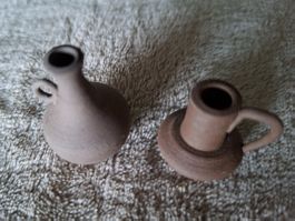 Herzige Väseli aus Ton fürs Puppenhaus