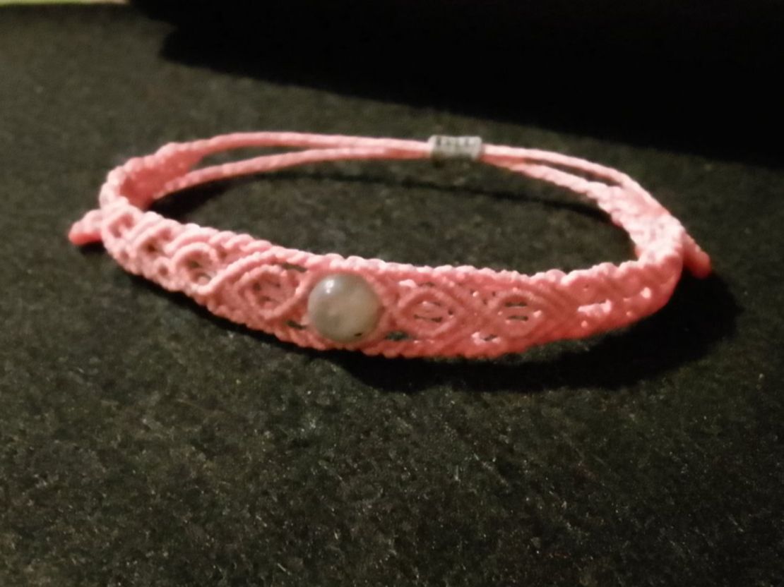 Bracelets: handgemachtes Makramee Armband mit Ozeanjaspis – Neuf (Voir description) à Pfäffikon ZH par Emporos_42 1