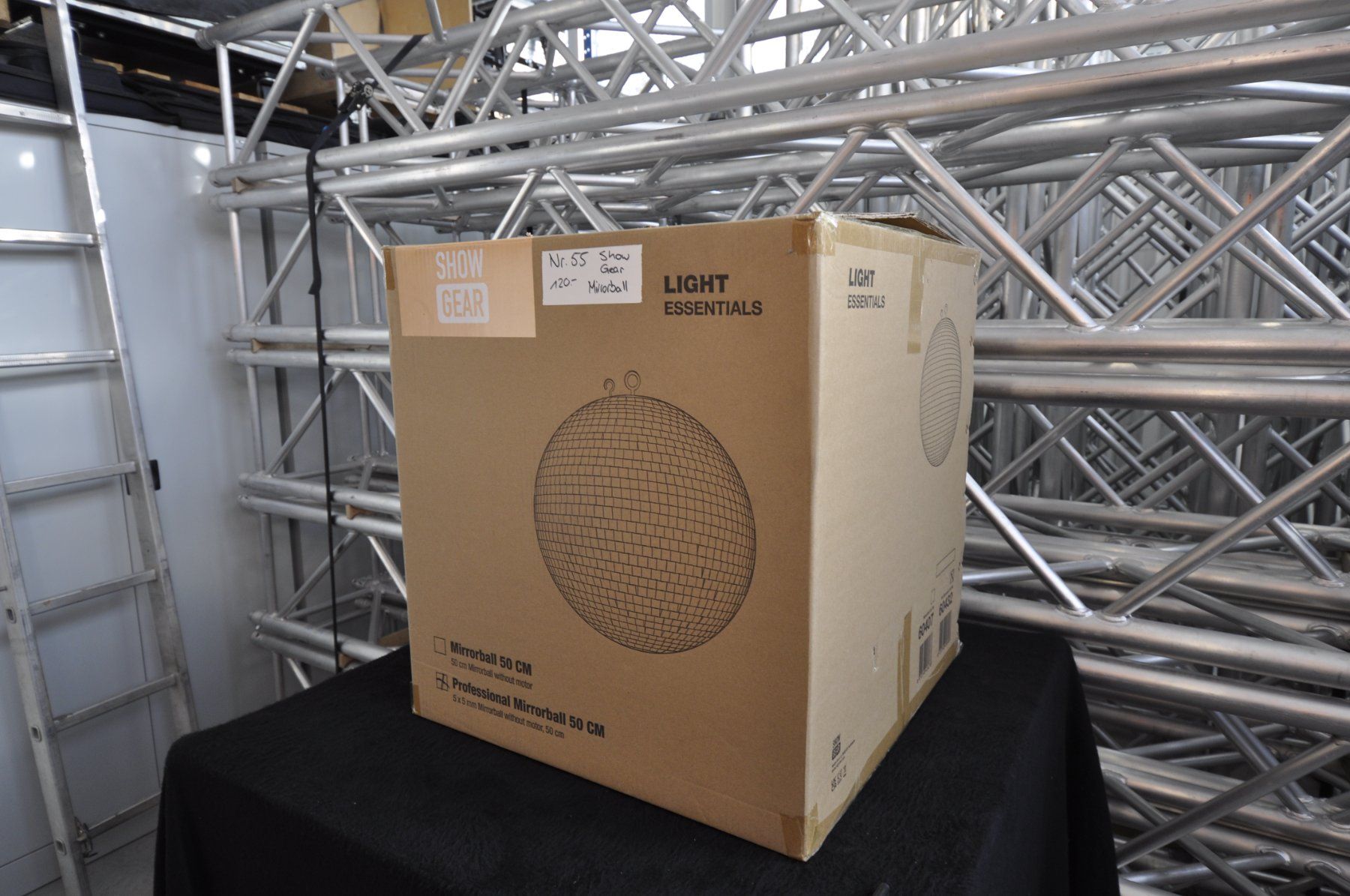 Tutte le decorazioni: ShowGear Discokugel 50x50cm – Nuovo e nell'imballaggio originale da Burgdorf venduto da WHITELIGHT3400