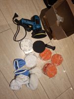 Poliermaschiene mit viel Zubehör, nur 1x genutzt