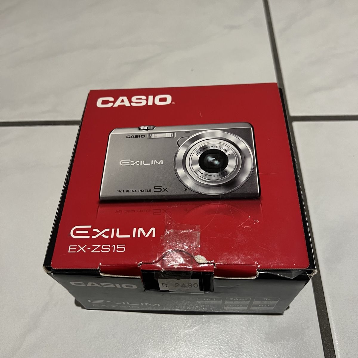 Casio Kamera: Casio Exilim EX-ZS15 Digitalkamera Rot Touchscreen – Gebraucht aus Unterkulm von Sita013 7
