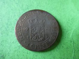 Niederländisch Indien 1920, 1 Cent