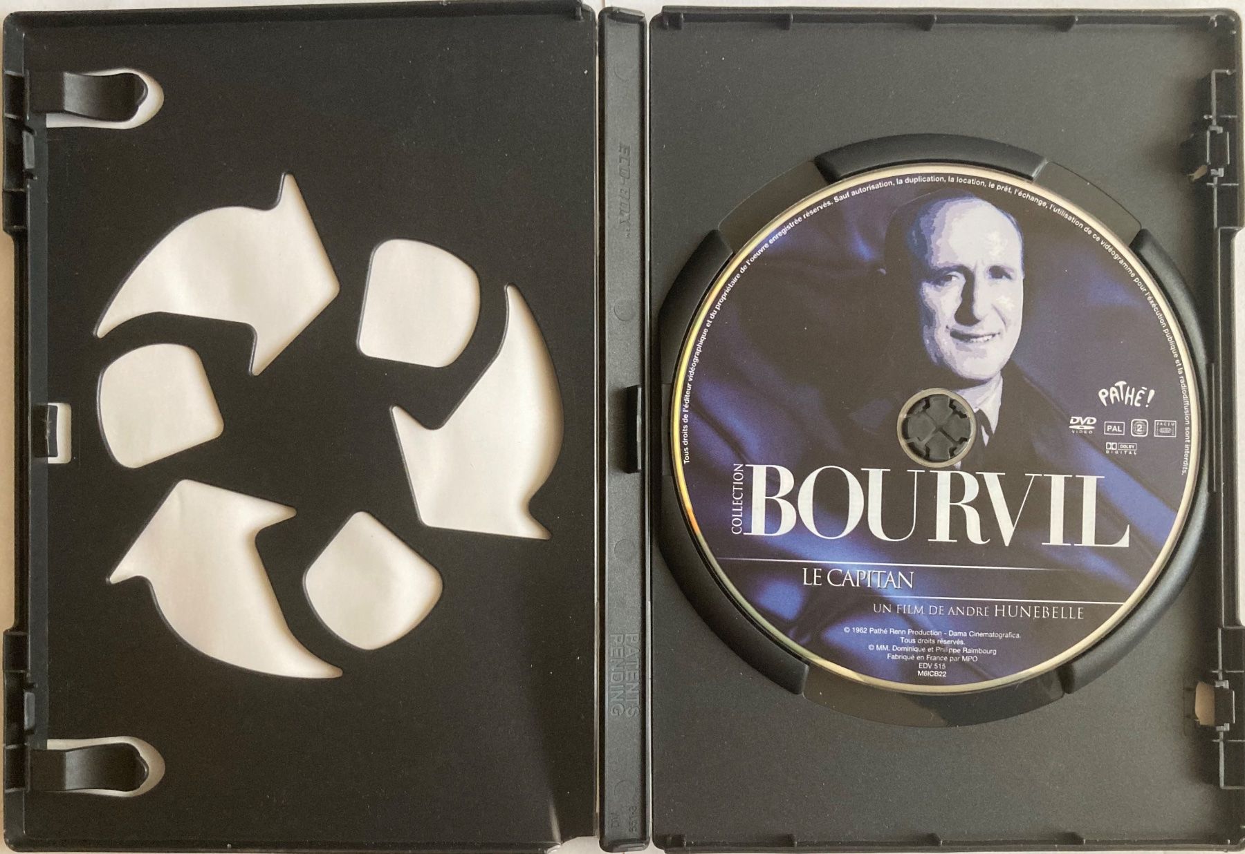 Tutti i DVDs: COLLECTION BOURVIL - LE CAPITAN (DVD N°22) – Usato da Poliez-Pittet venduto da Newtown-Records 2