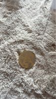 Omega Taschenspiegel rund goldfarben