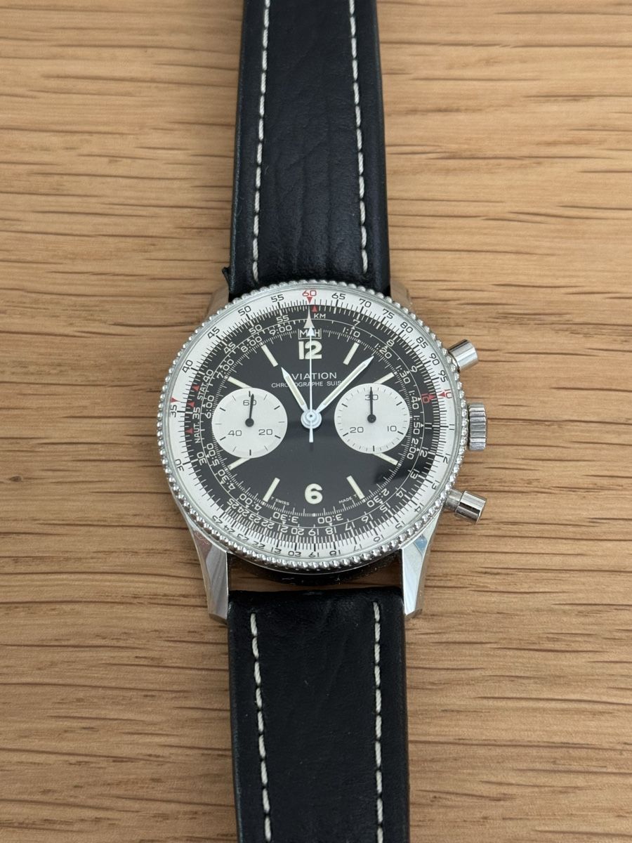 Uhren: Aviation Navitimer Chronograph Ref. 2411 - Cal. Valjoux 7734 – Gebraucht aus Rubigen von Tim_K 2