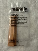Märklin 5022 Mittelleiter-Isolierung 10 Stück neu