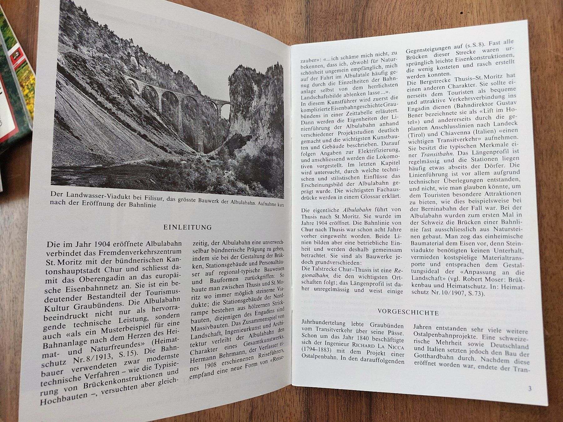 Riviste & Magazine: Die Albulabahn - Schweizer Kunstführer - Juerg Conzett – Usato da Schönenwerd venduto da Steidi 1