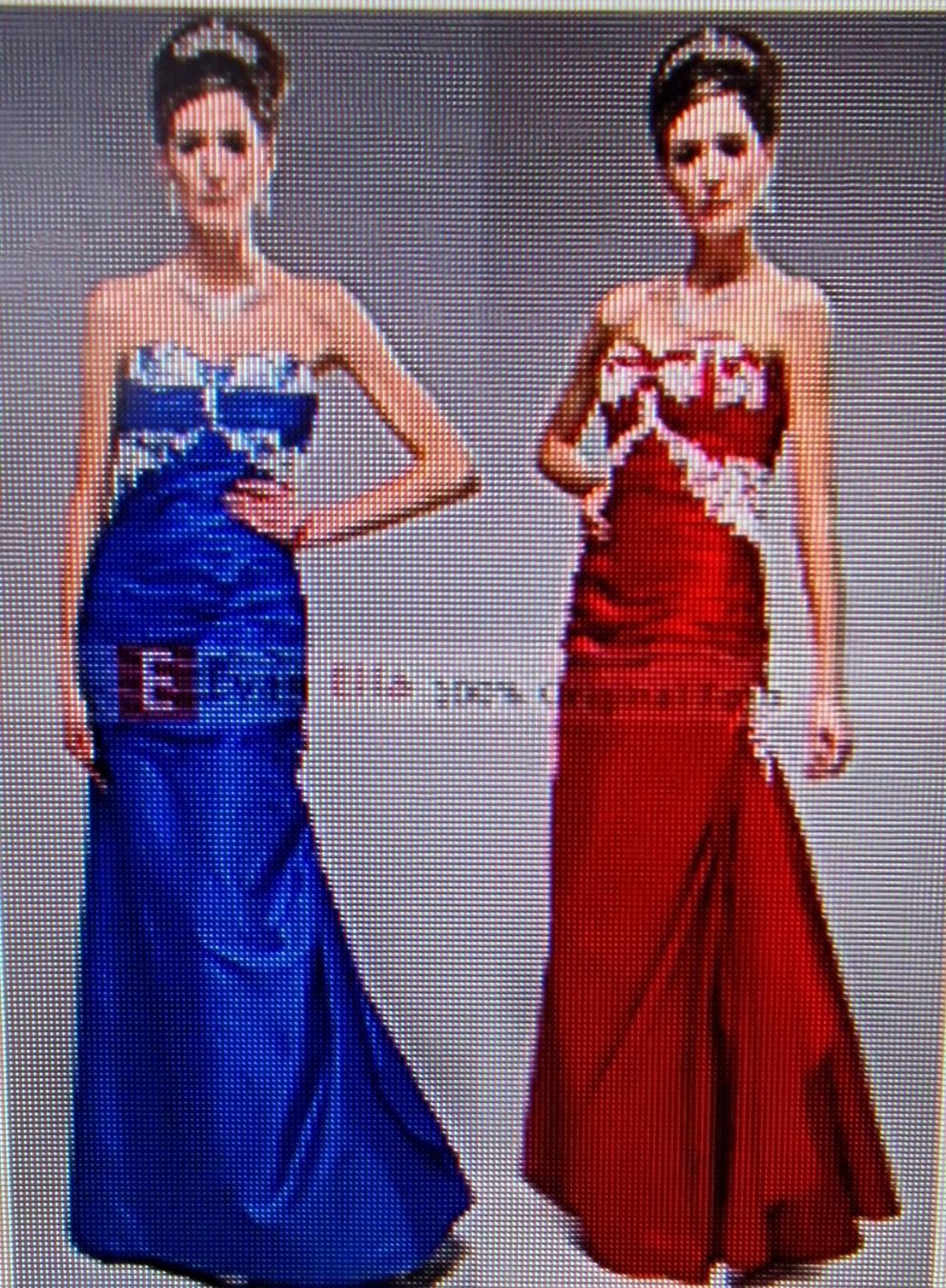 Kleider: Abendkleid mit Stola BORDEAUX Gr. 42 oder BLAU Gr. 40 - Neu! – Neu und originalverpackt aus Turbenthal von sch_s72n