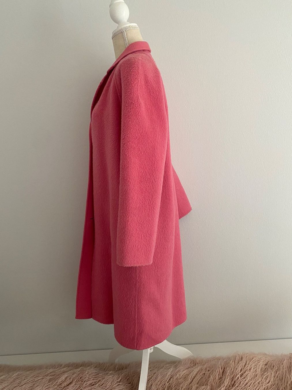 Pinko Cappotti: Pinko - pinker Mantel aus Wollgemisch Gr. 38 (CH/D) – Usato da Altendorf venduto da Arista_64 2