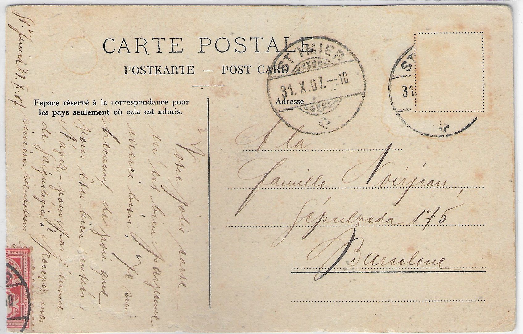 Cartoline postali: St-Imier - Place du Marche - animee – Usato da Ettingen venduto da Kartenplanet 1