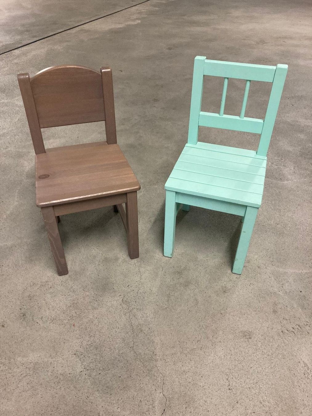 Sedie: 2er Set Kinderstühle, Holz – Usato da Brugg AG venduto da Tobiz
