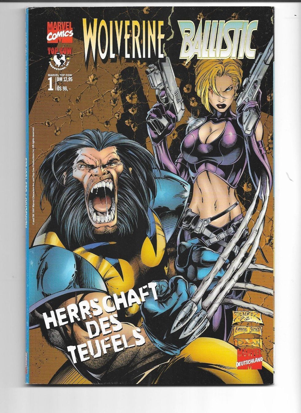 Fumetti: Wolverine, Marvel 1997 Ballistic, Band 1 – Usato da Winterthur venduto da Wolfensberg