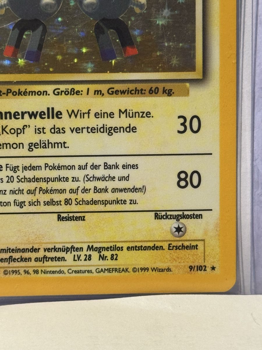 Pokémon Carte collezionabili: Pokemon - Magneton Base Set Holo 9/102 – Usato da Reinach AG venduto da doc.vincent 3