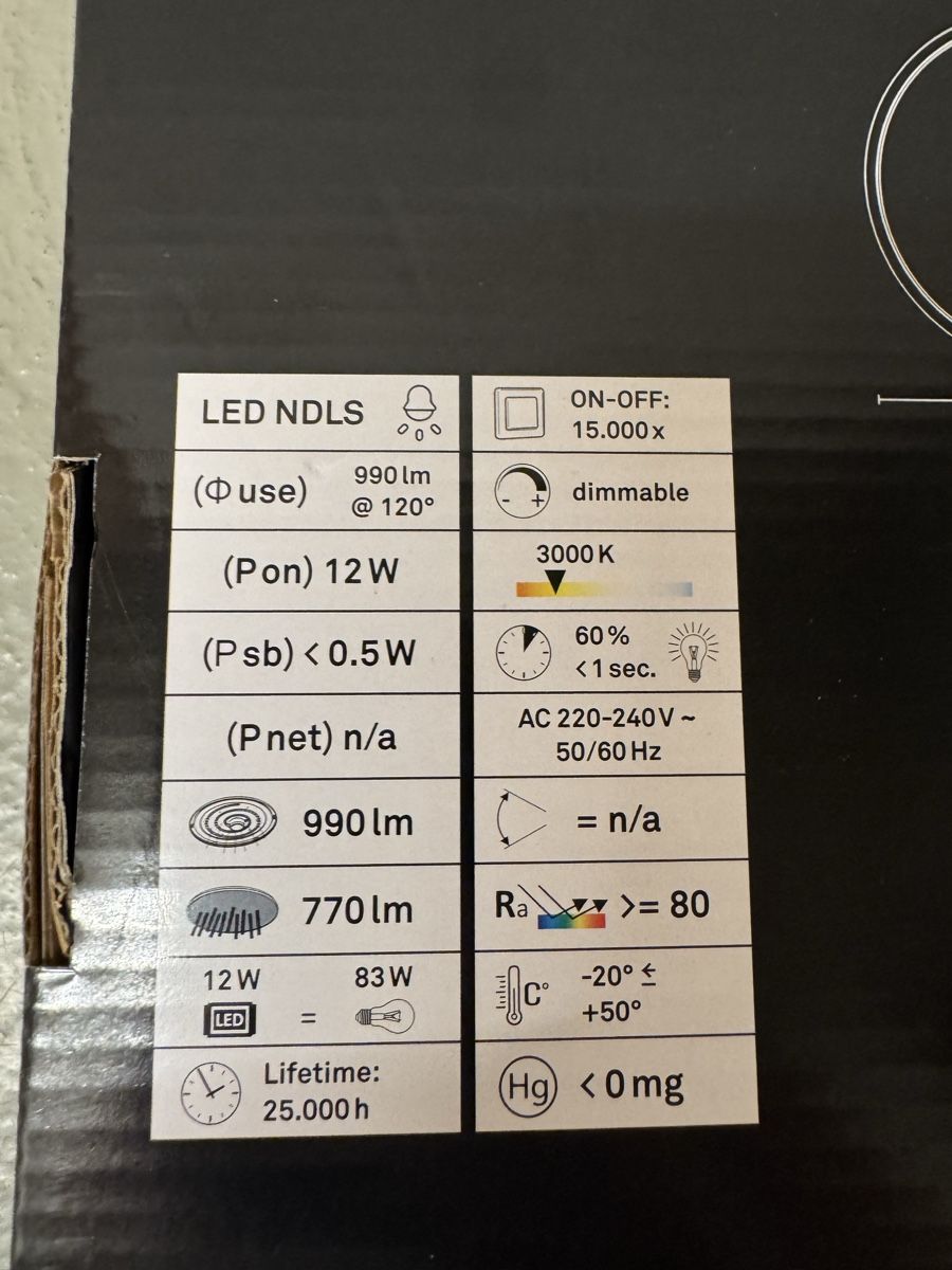 Lustres & lampes de plafonds: LED - Deckenleuchte – Neuf avec emballage d'origine à Zürich par MaSte 3