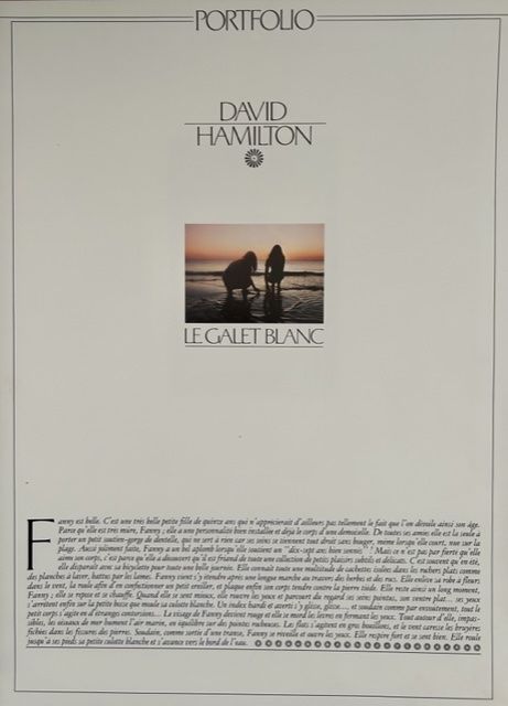 PORTFOLIO DAVID HAMILTON 1980 LE GALET BLANC 12 PHOTOS | Comprare 