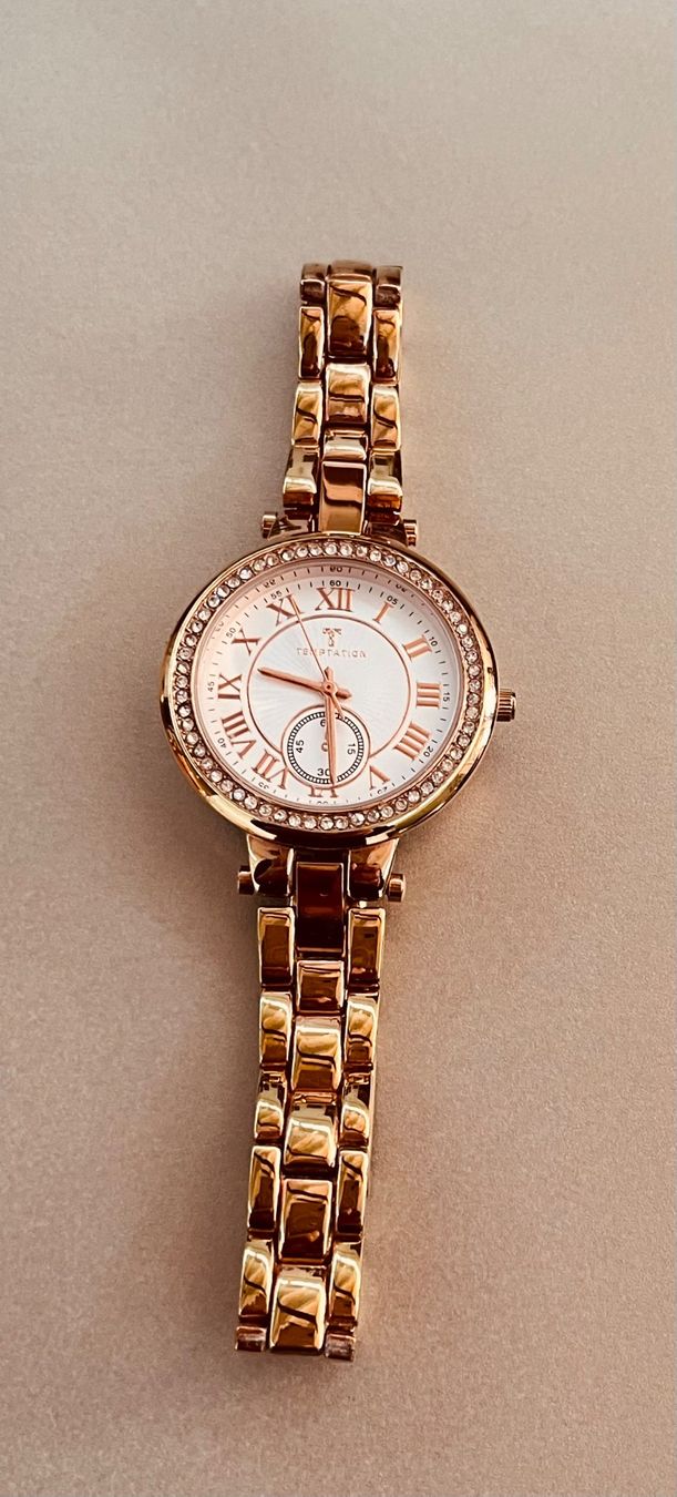Orologi: Armbanduhr mit Zirkonia-Lünette – Usato da Bözberg venduto da JRose19 1