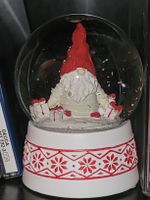 Schneekugel, Wichtel, Snow globe, gnome, lutin boule à neige