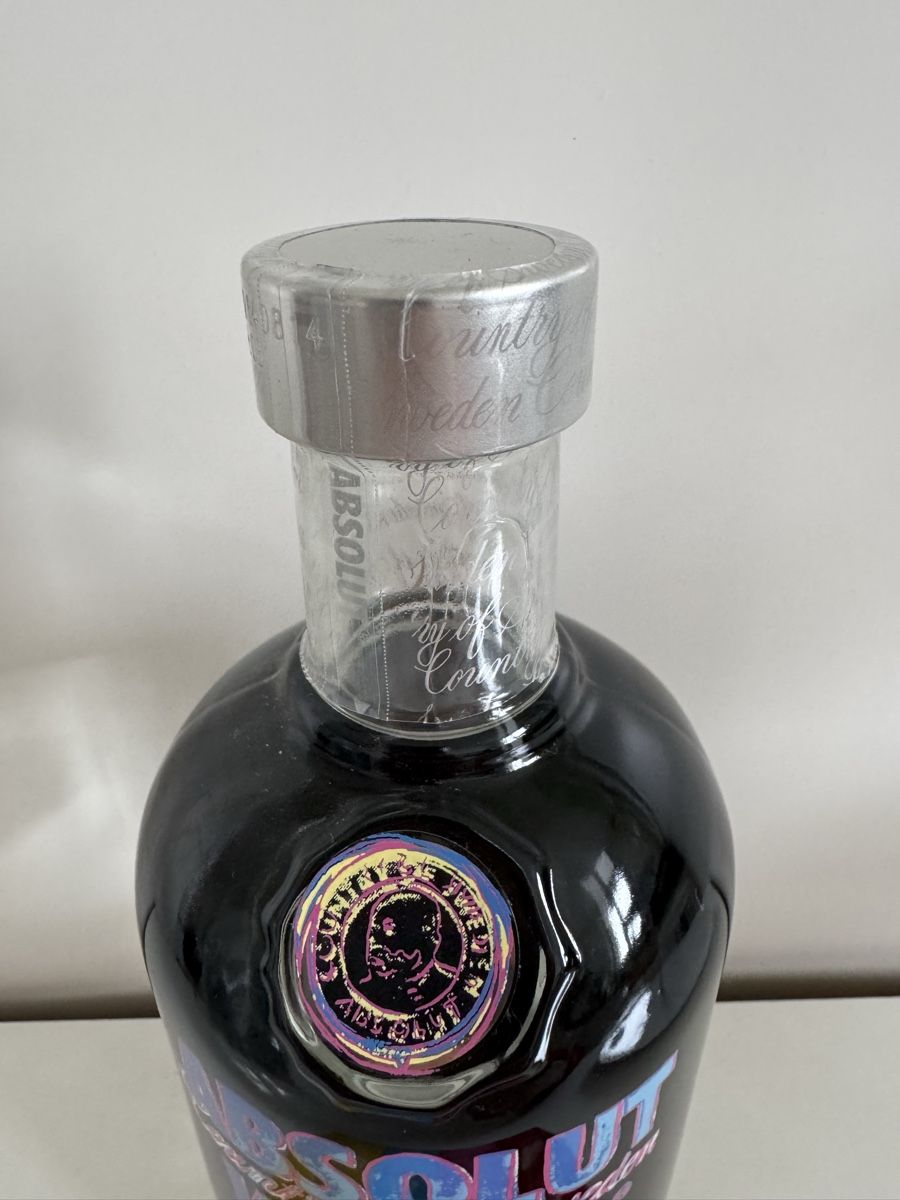 Absolut Vodka Bevande alcoliche: Absolut Vodka Warhol Edition Limited 700ml – Nuovo e nell'imballaggio originale da Mettmenstetten venduto da RLR2905 2