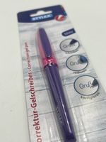 Neuer STYLEX Korrektur-Gelschreiber, blau - Praktisch!